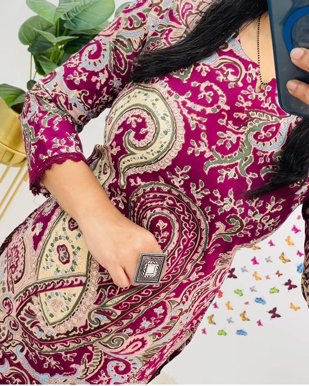 Trending kurti with pant