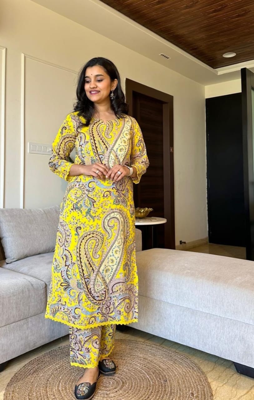 Trending kurti with pant