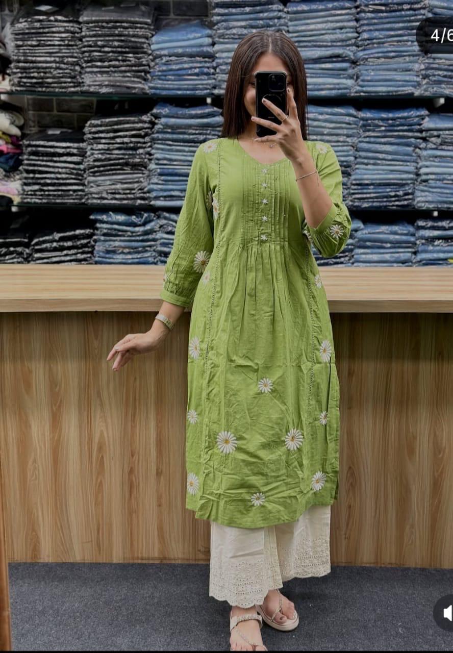 Elegant designer kurti pant with dupatta style for Everyday & occasion wear