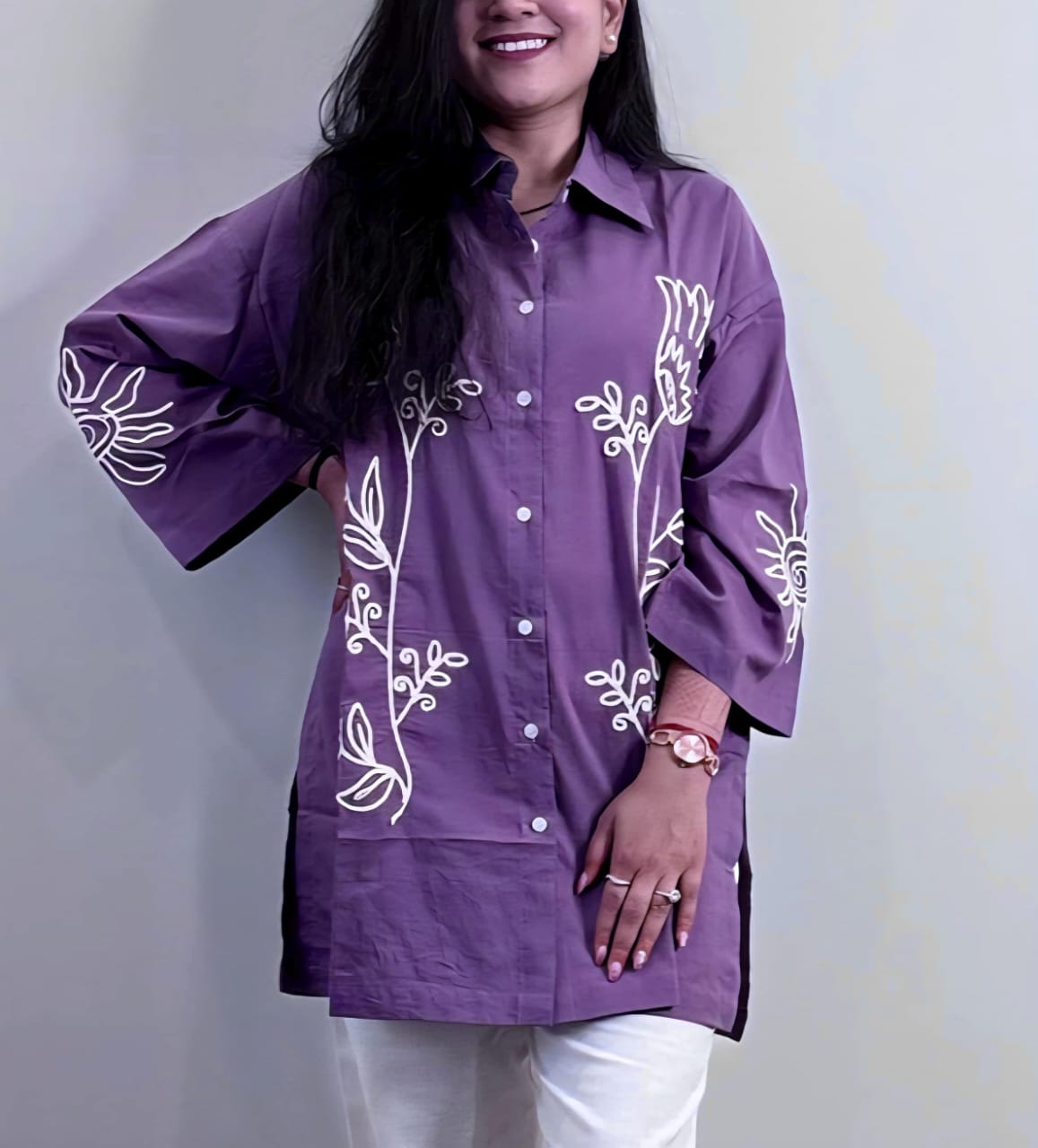 Cotton Latest Desginer Kurta And Pant For Women's And Girls