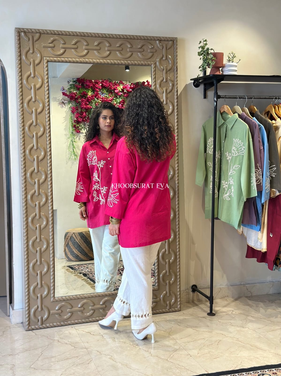 Cotton Latest Desginer Kurta And Pant For Women's And Girls