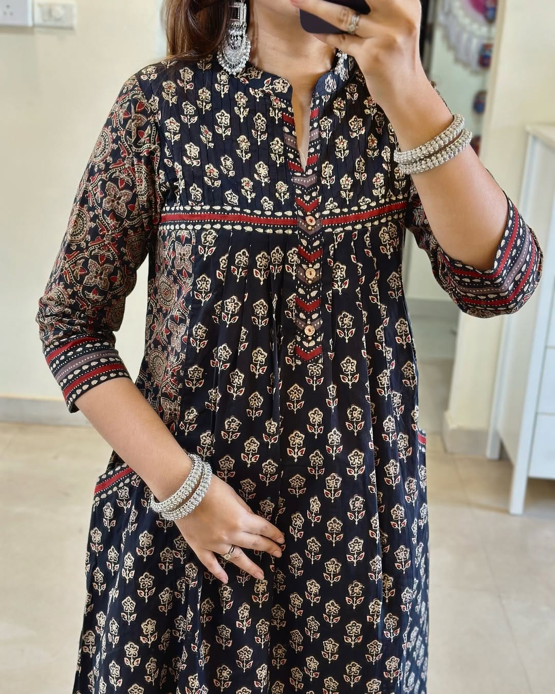 Cotton New Kurta And Pant With Dupatta Set For Women's