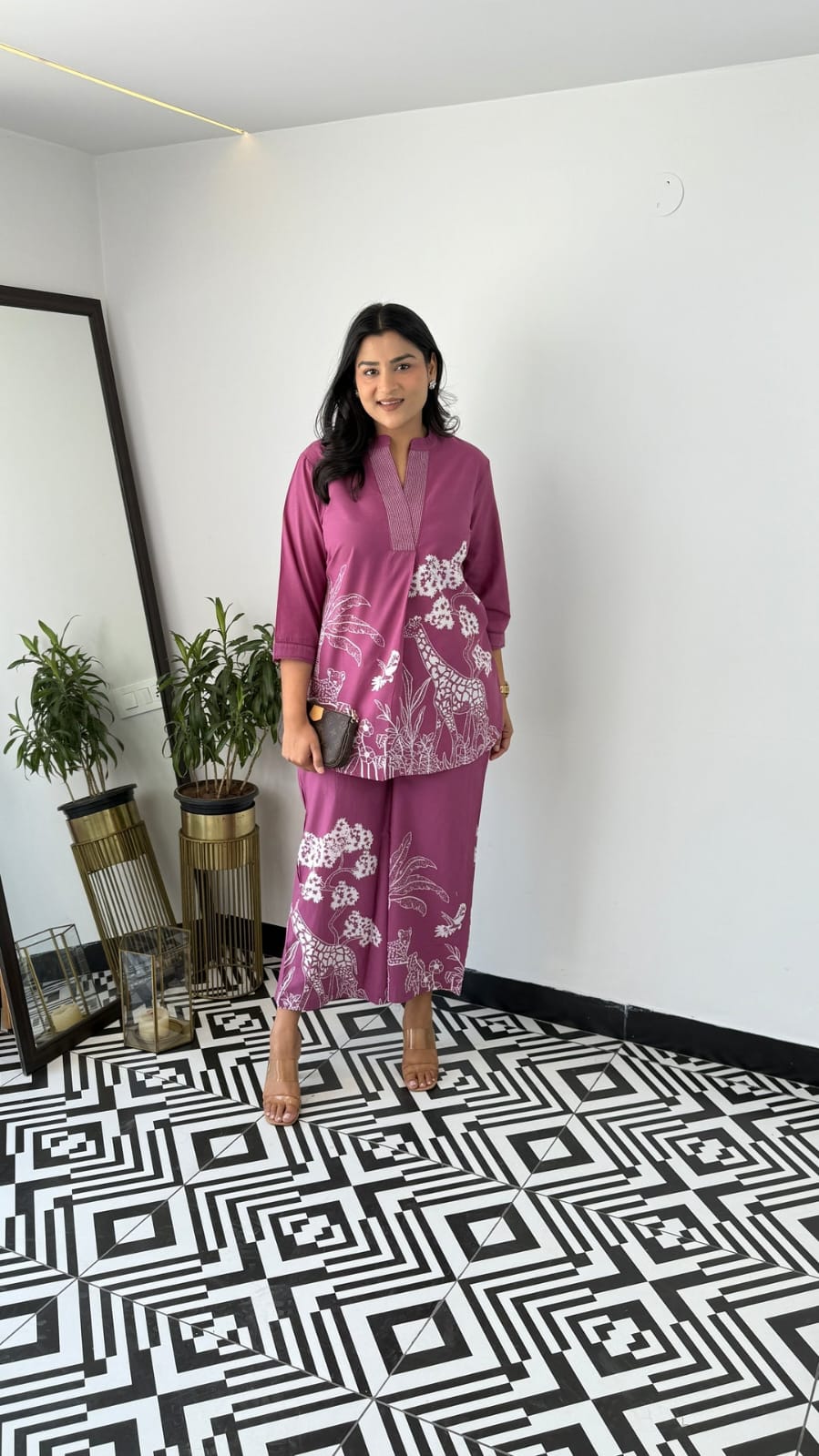 Cotton New Co ord Set For Indian Women's