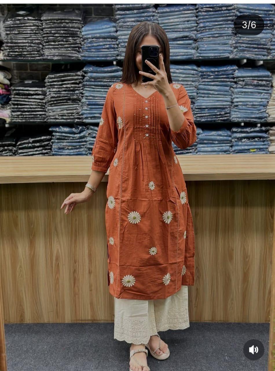 Elegant designer kurti pant with dupatta style for Everyday & occasion wear