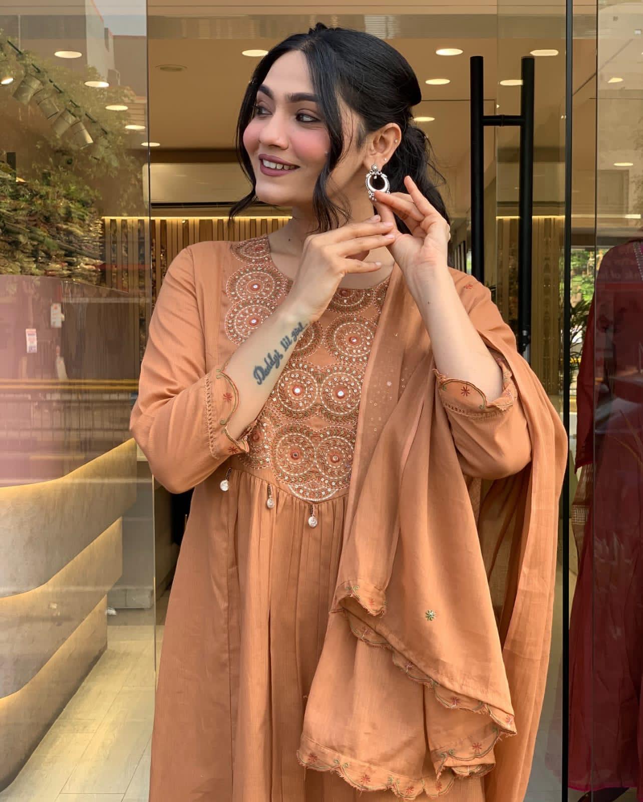 Cotton Kurti Pant Dupatta Set for Women Ideal for Casual and Formal Events