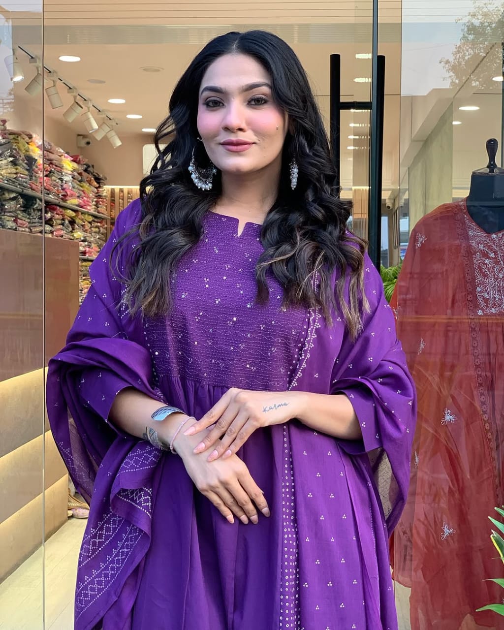 Beautiful Traditional Kurti Pant With Dupatta Sets