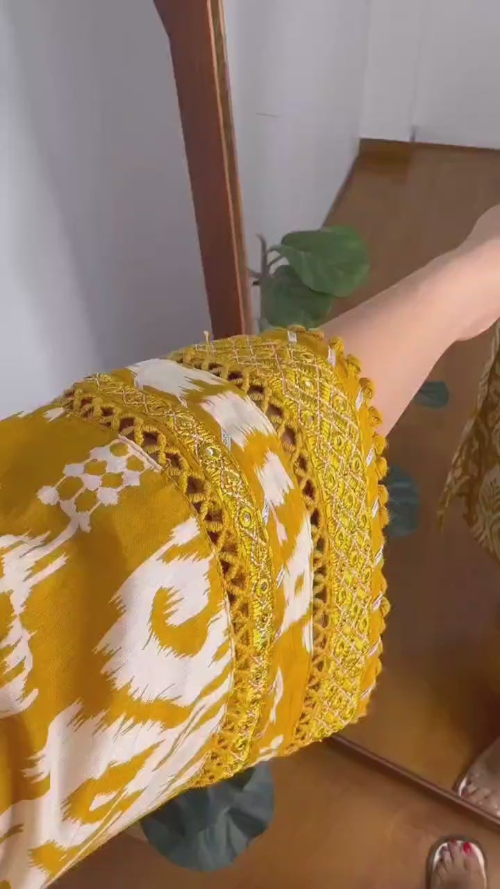 Latest New Trendy Kurta Pant And Dupatta Set For Women's